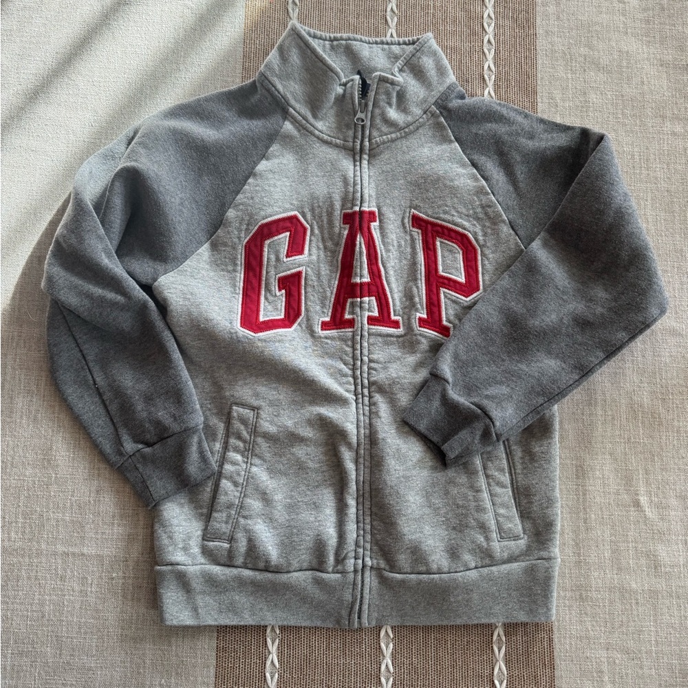 GAP Kids Gray and Red Jacket
